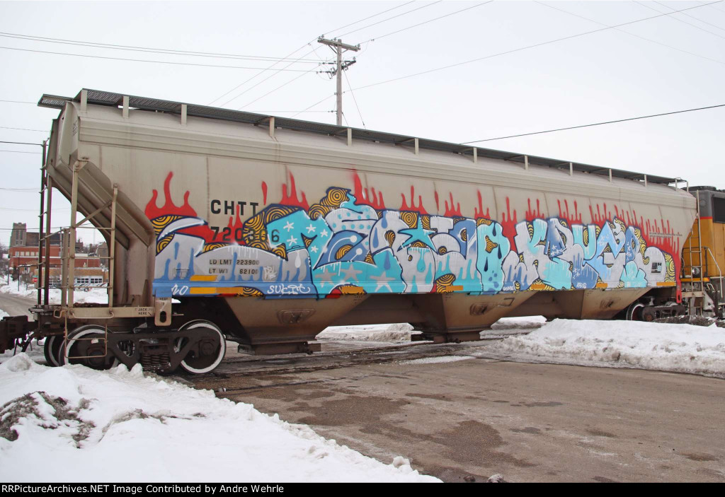 Colorful tag job on CHTT 720366